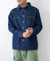 BIG MIKE｜デニム　ユーティリティーシャツ [[102615350]][D]
