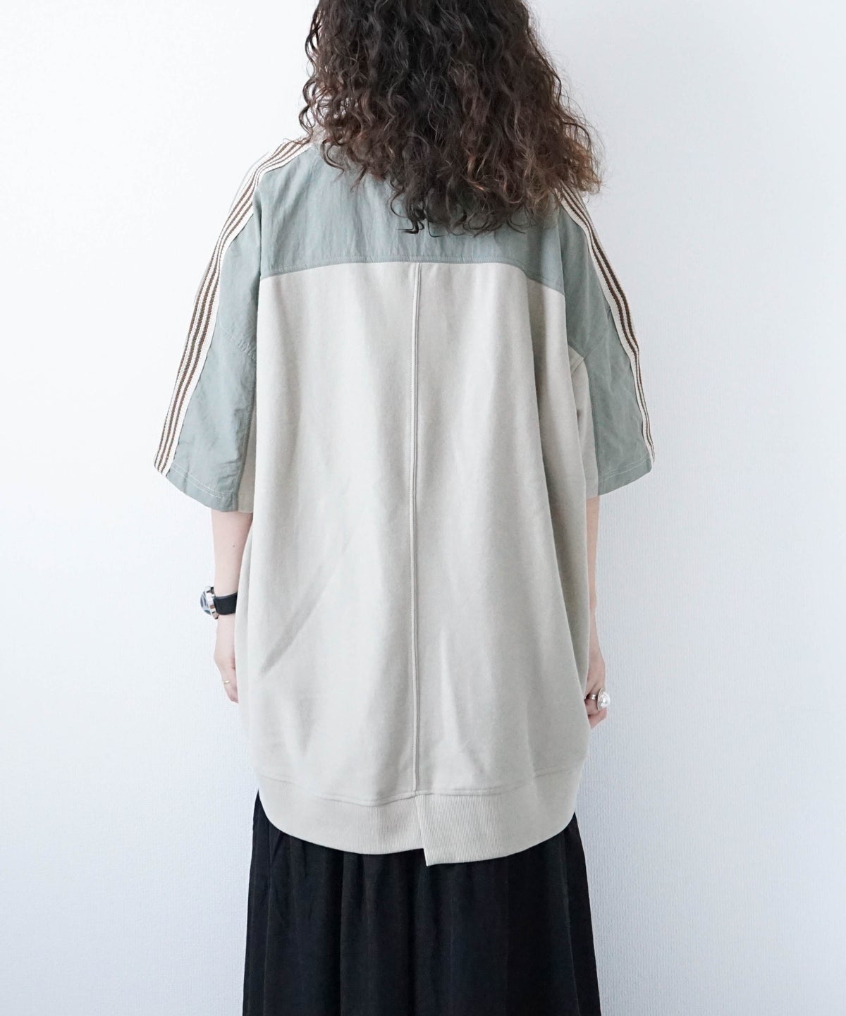 day standard｜ラインテープ付きリメイク風プルオーバー [[K262114-28]][D]