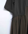 day standard｜異素材切替えアシンメトリーワンピース [[K262171-28]]
