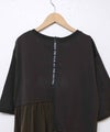 day standard｜異素材切替えアシンメトリーワンピース [[K262171-28]]