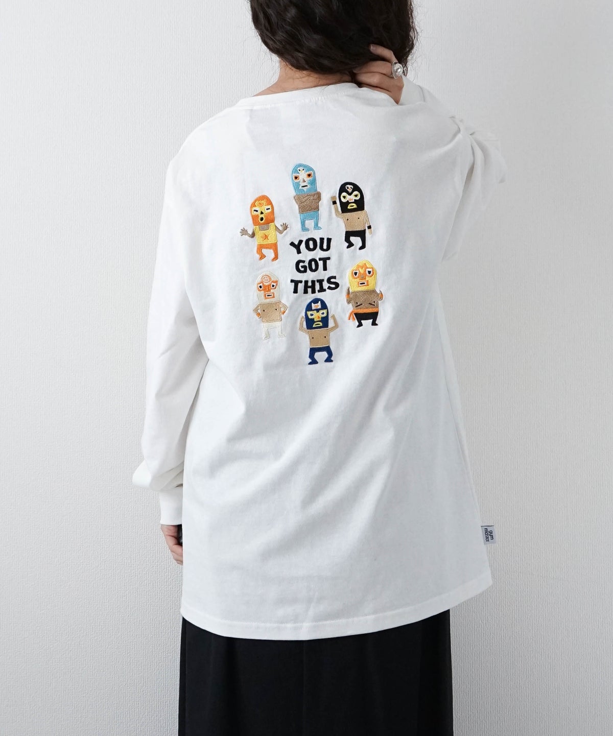 ジムマスター｜7.4oz YOU GOT THIS 刺繍ロンTEE [[G821747]][D]