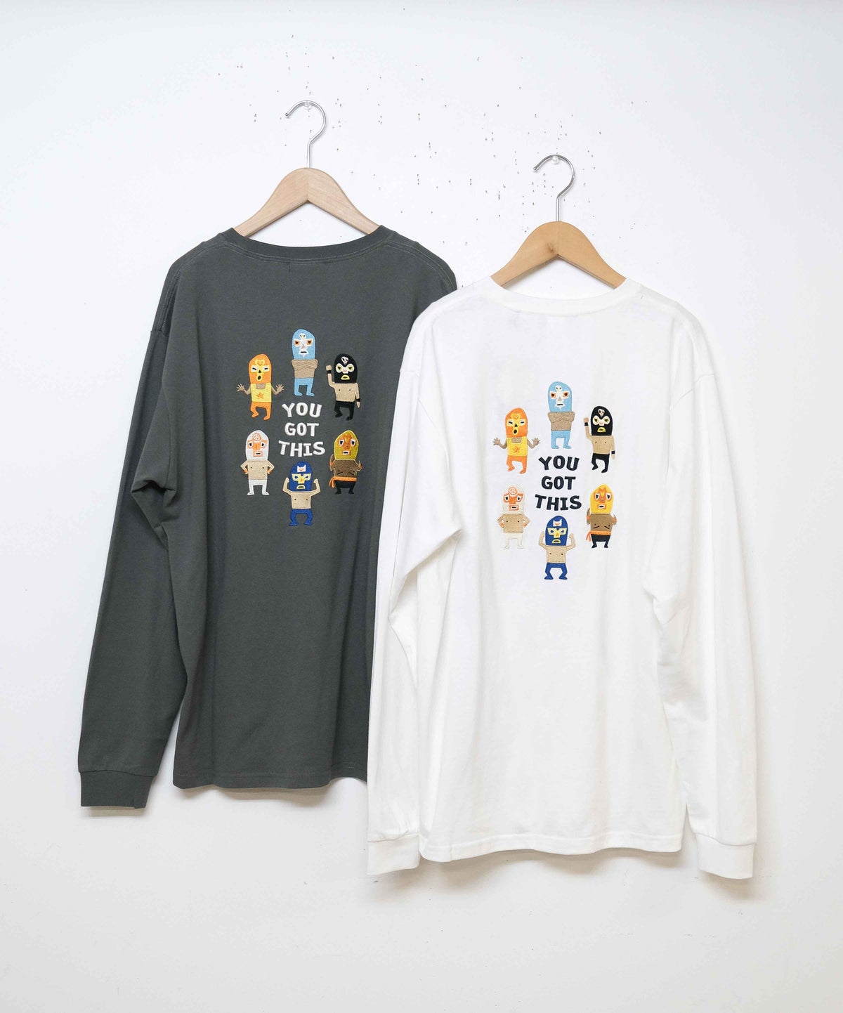 ジムマスター｜7.4oz YOU GOT THIS 刺繍ロンTEE [[G821747]][D]