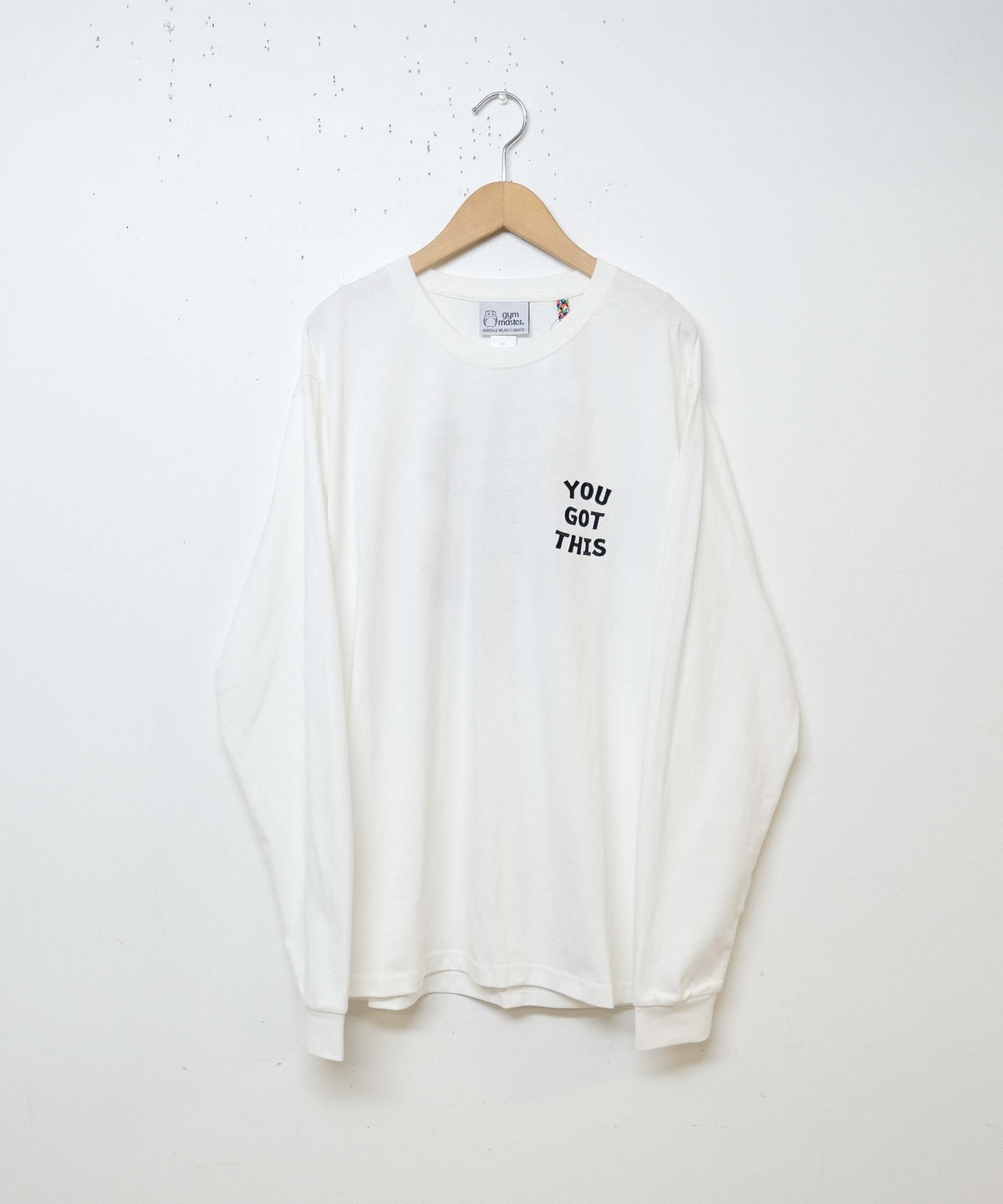 ジムマスター｜7.4oz YOU GOT THIS 刺繍ロンTEE [[G821747]][D]