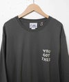 ジムマスター｜7.4oz YOU GOT THIS 刺繍ロンTEE [[G821747]][D]
