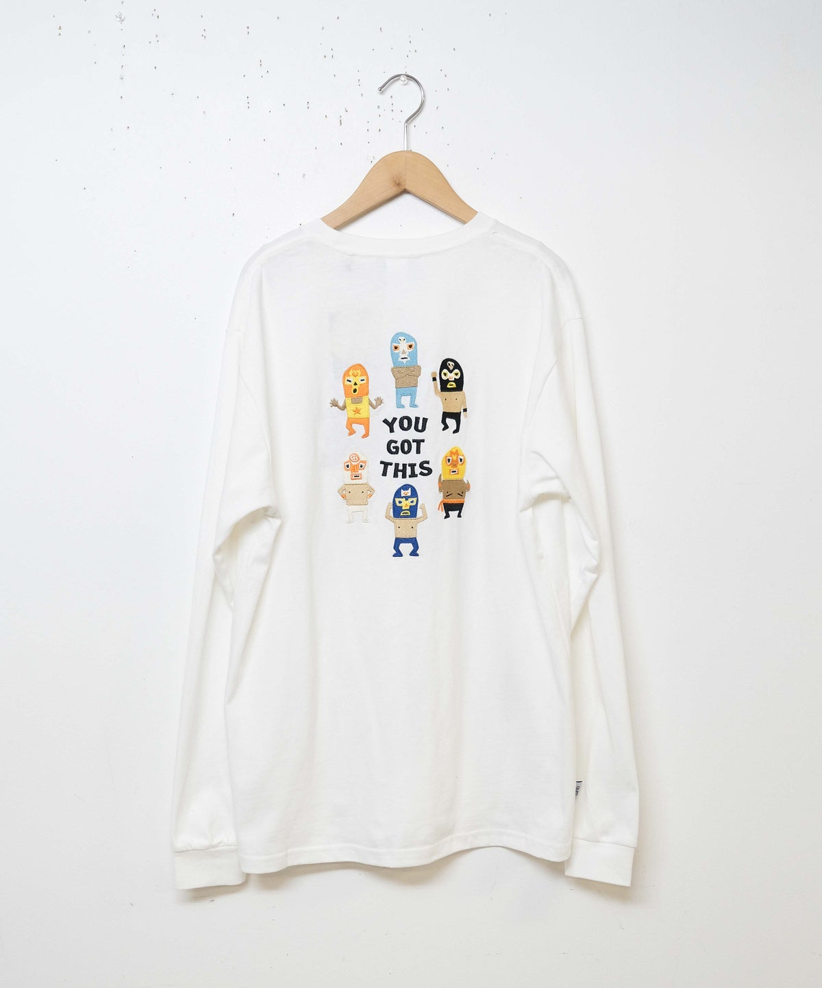 ジムマスター｜7.4oz YOU GOT THIS 刺繍ロンTEE [[G821747]][D]