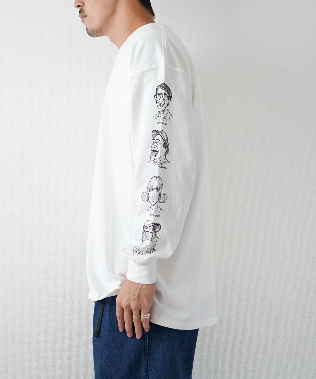 ジムマスター｜7.4oz In my heart ビッグロンTee [[G821716]][D]