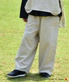 tumugu｜コットンリネンポリストレートパンツ [[TB26244]][C]