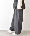 tumugu｜コットンリネンポリストレートパンツ [[TB26244]][C]