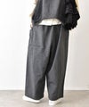 tumugu｜コットンリネンポリストレートパンツ [[TB26244]][C]