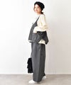 tumugu｜コットンリネンポリストレートパンツ [[TB26244]][C]