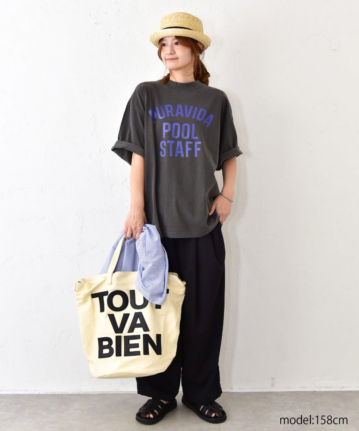 her.｜PIGMENT DYED PURAVIDA [[MTAH601-0412]][C]