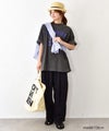 her.｜PIGMENT DYED PURAVIDA [[MTAH601-0412]][C]