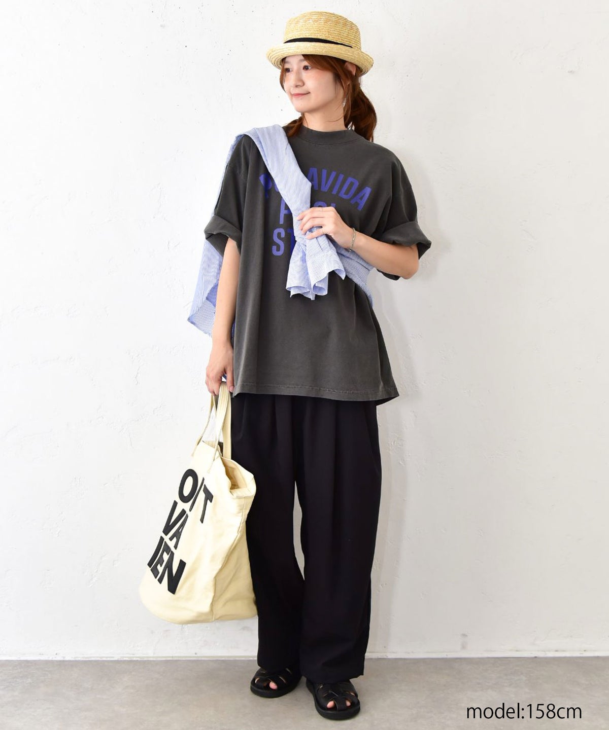 her.｜PIGMENT DYED PURAVIDA [[MTAH601-0412]][C]