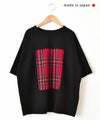 No18｜チェック切替Tee [[CE1CT260301]][C]