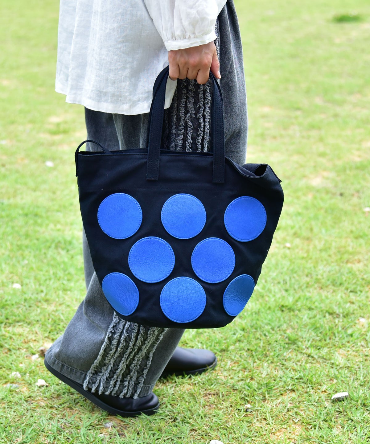 Ampersand｜canvas bucket bag M [[ER26-M84]][C]