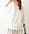 08Mab｜リネンカットソーワイドTEE [[CF-526HF1470]][C]