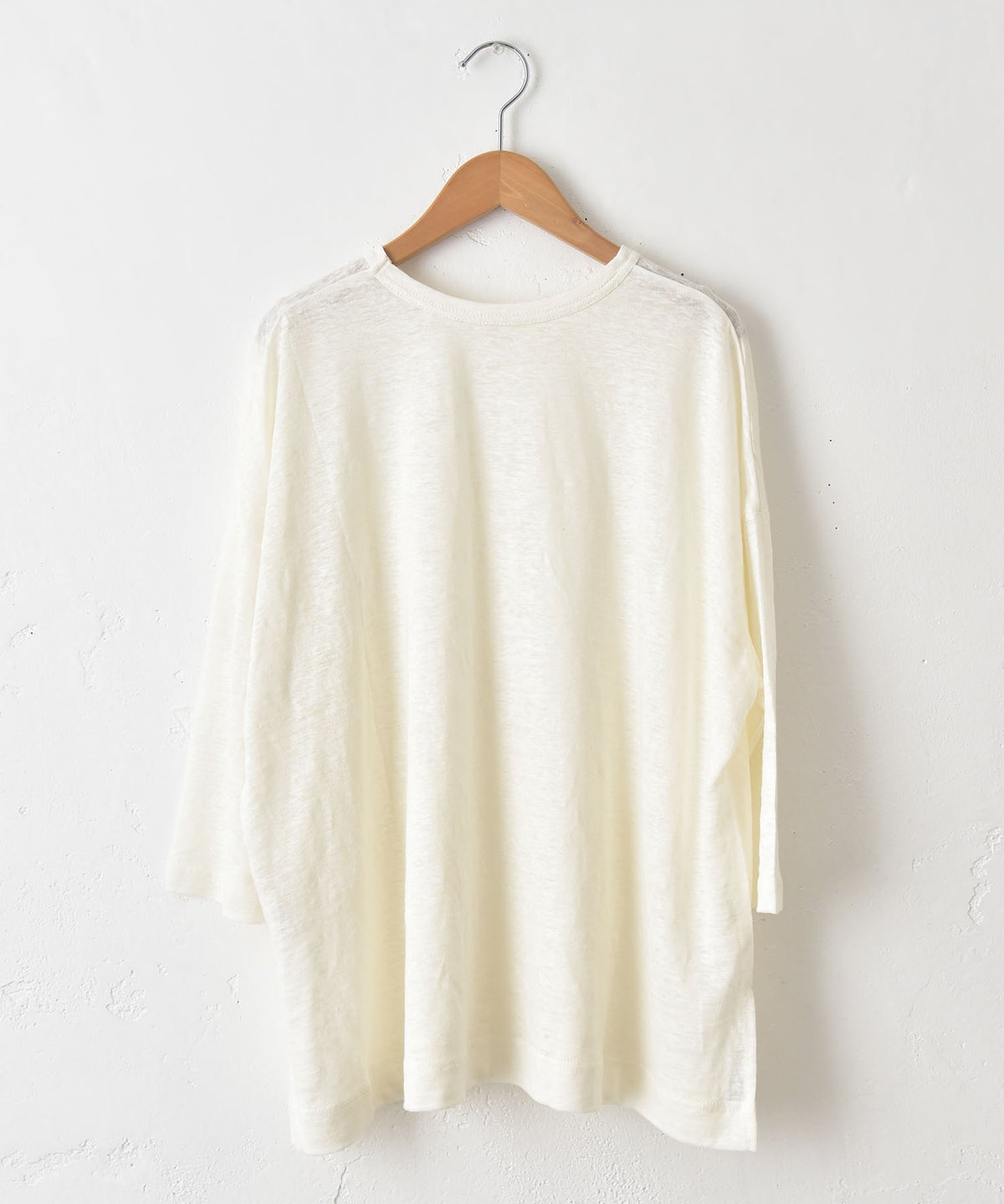 08Mab｜リネンカットソーワイドTEE [[CF-526HF1470]][C]