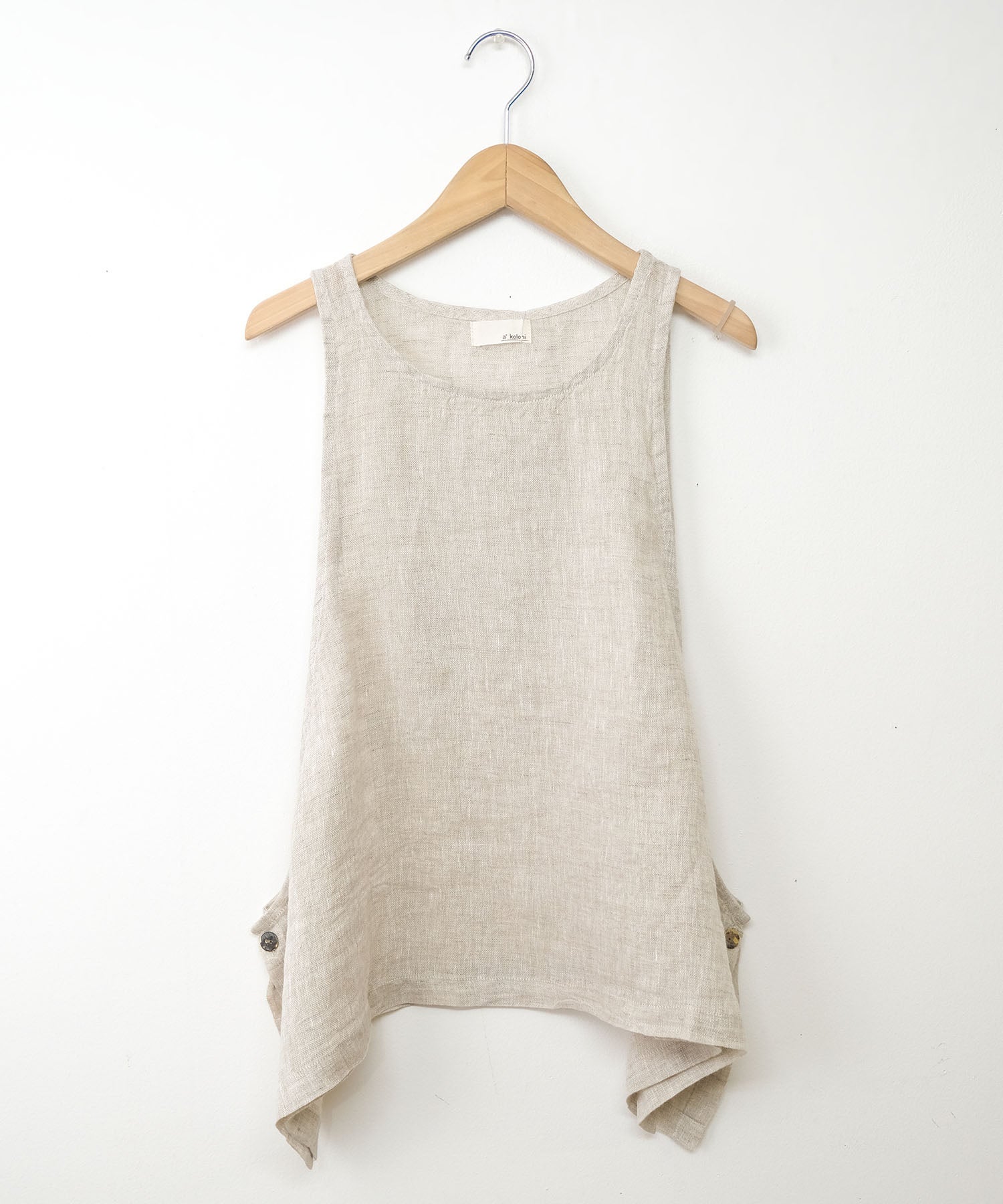 a+koloni｜リネンボイルベスト [[2605003]][C] | ma28 ONLINE STORE