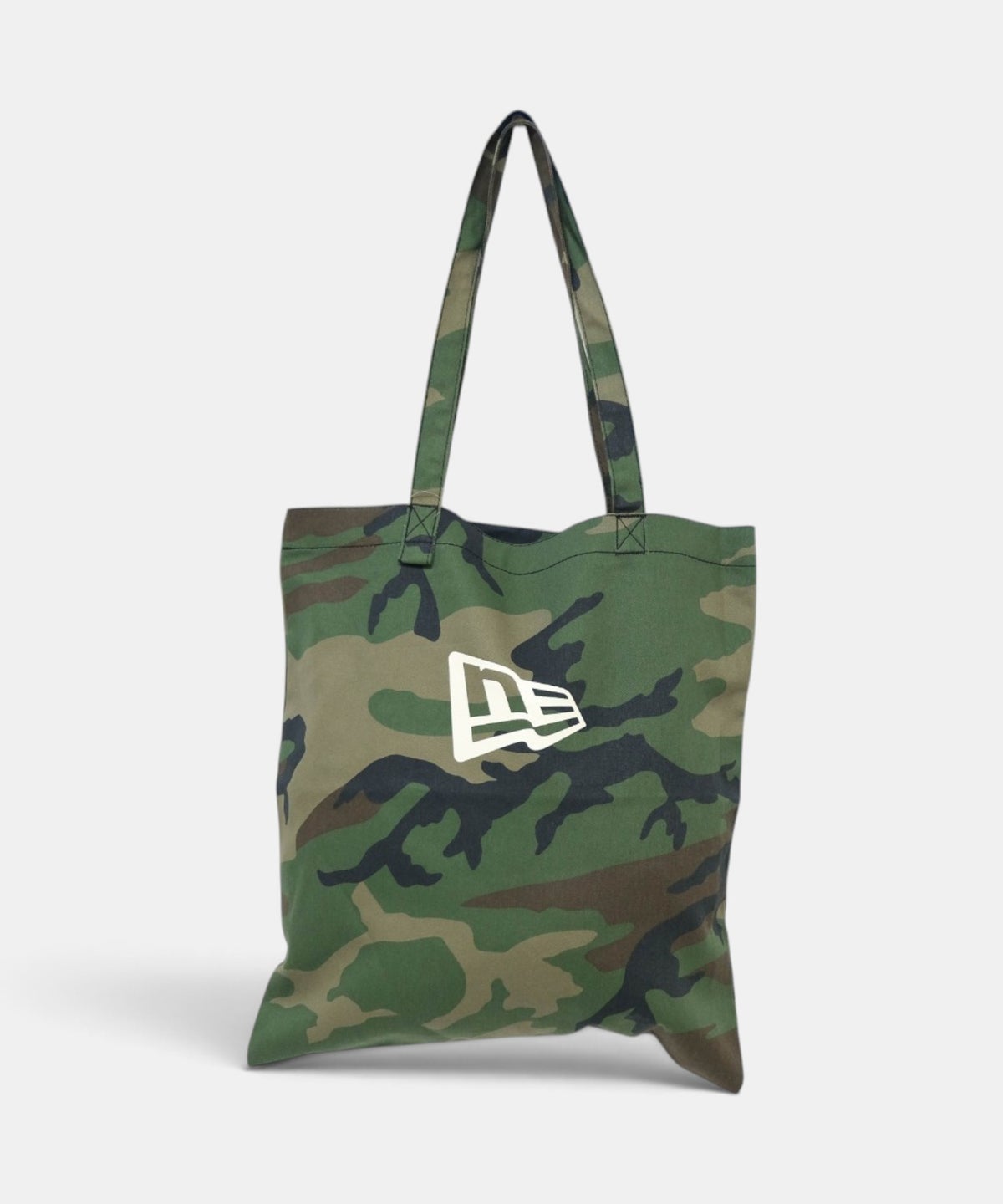  NEW ERA｜TWILL TOTE WCAMO(カモフラ柄トートバッグ) [[15135167]][C]