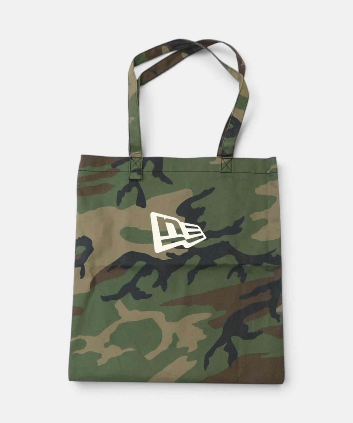  NEW ERA｜TWILL TOTE WCAMO(カモフラ柄トートバッグ) [[15135167]][C]