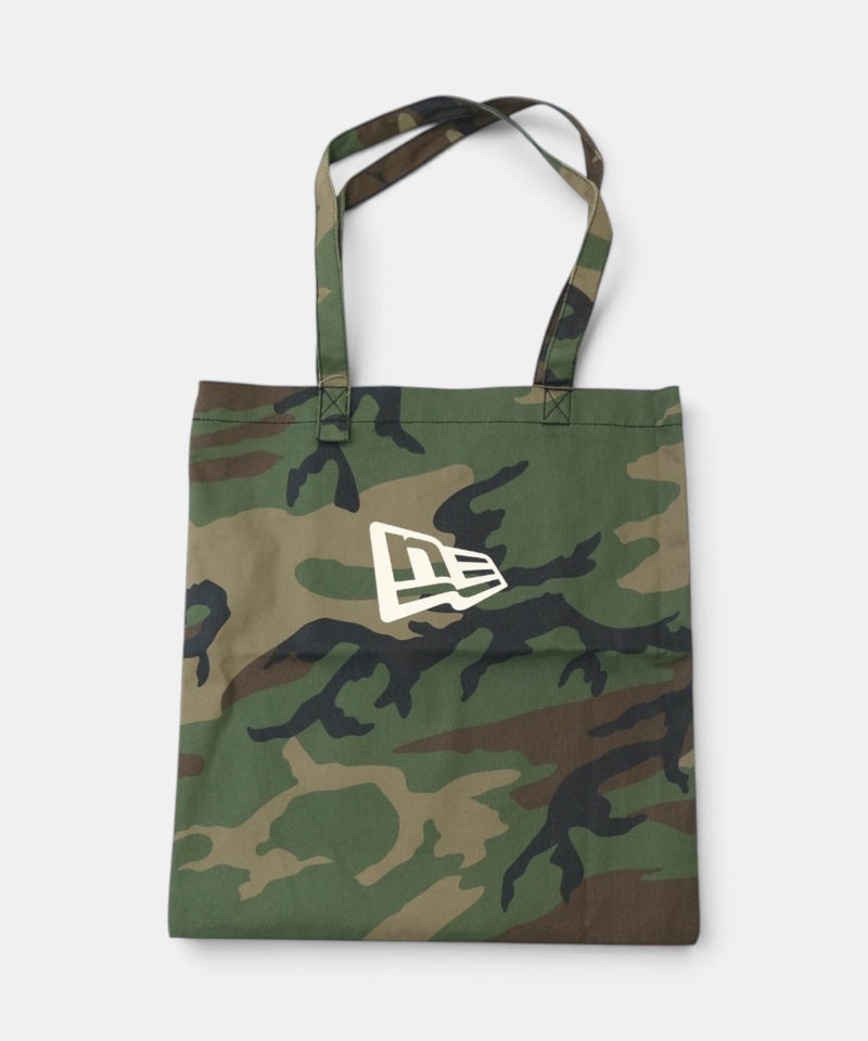  NEW ERA｜TWILL TOTE WCAMO(カモフラ柄トートバッグ) [[15135167]][C]
