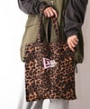 NEW ERA｜TWILL TOTE LEOPARD(レオパード柄トートバッグ) [[15135171]][C]