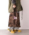 NEW ERA｜TWILL TOTE LEOPARD(レオパード柄トートバッグ) [[15135171]][C]