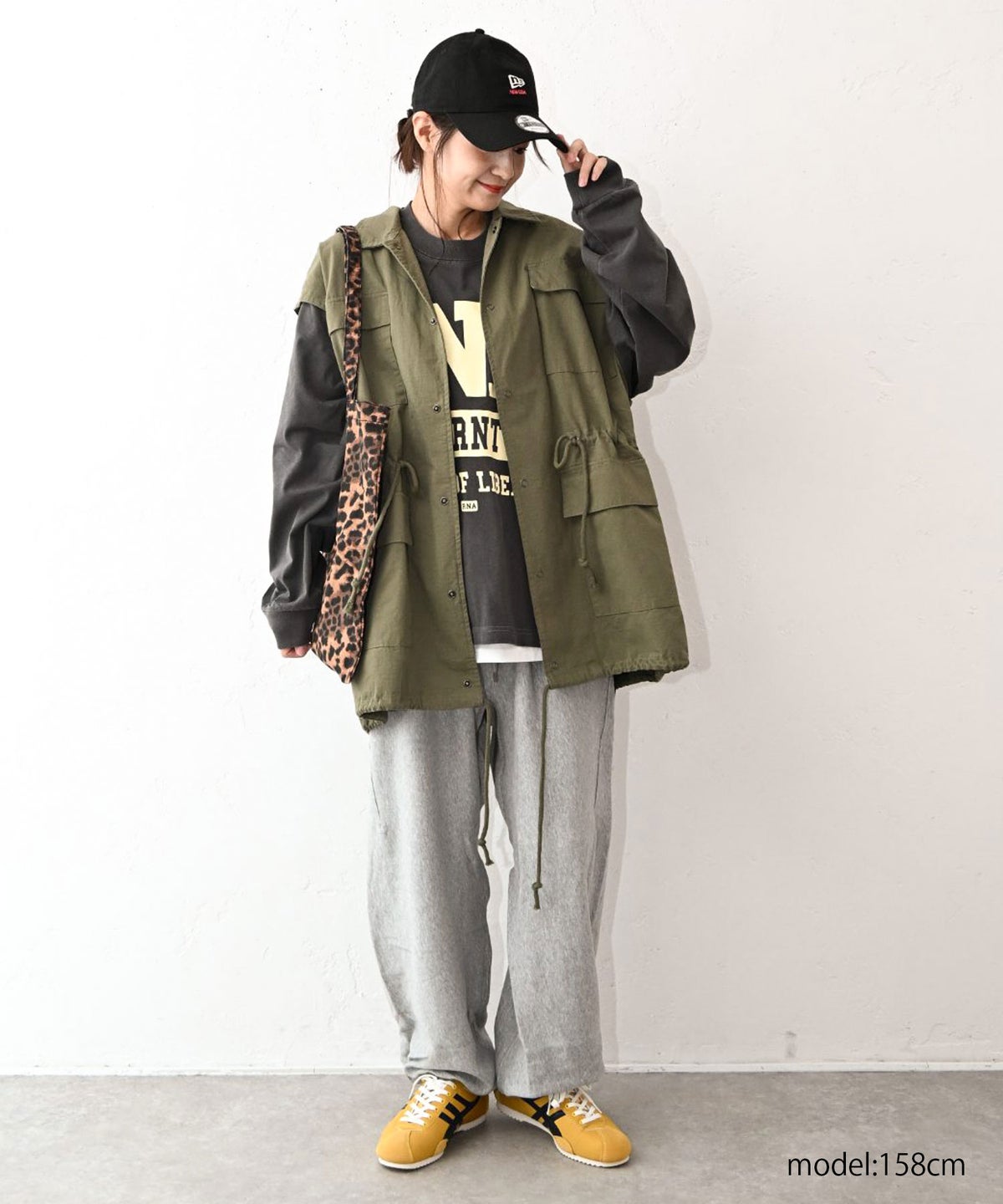 NEW ERA｜TWILL TOTE LEOPARD(レオパード柄トートバッグ) [[15135171]][C]