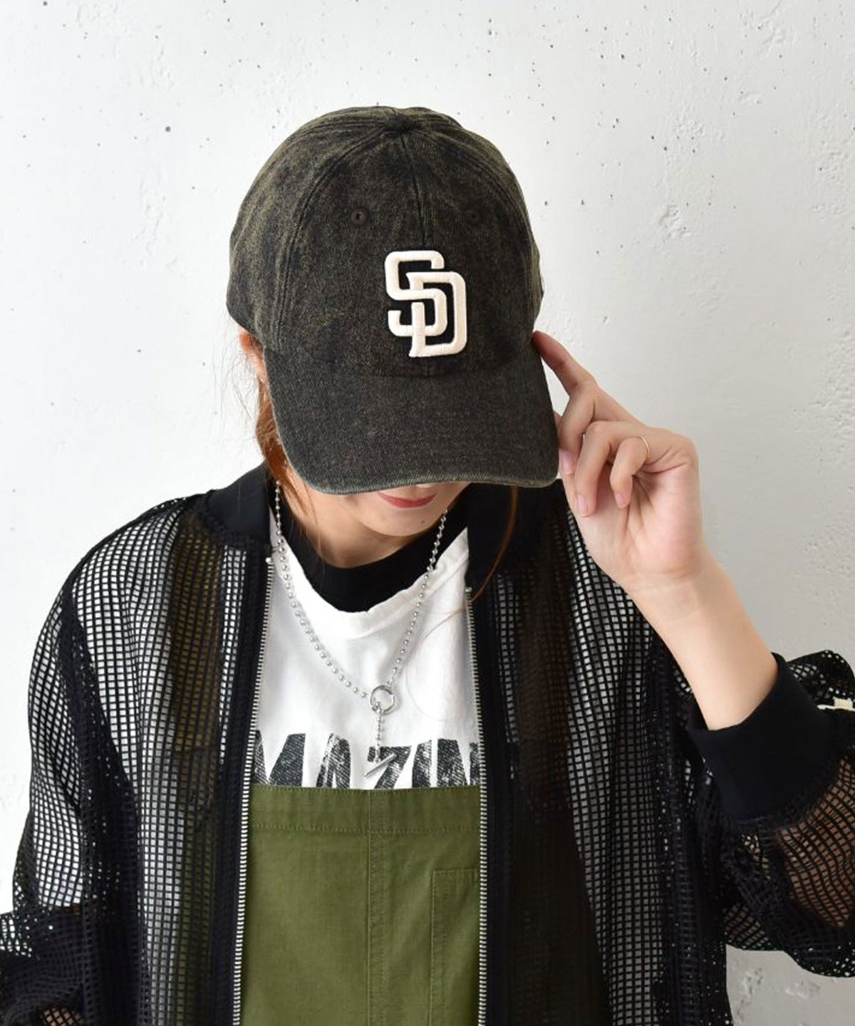NEW ERA｜920 SADPAD OVER DYE DENIM BRN (ロゴキャップ) [[15137220]][C]