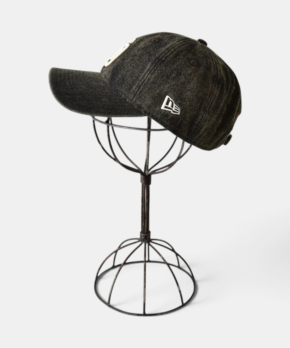 NEW ERA｜920 SADPAD OVER DYE DENIM BRN (ロゴキャップ) [[15137220]][C]