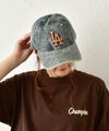 NEW ERA｜920 SADPAD OVER DYE DENIM NVY　(ロゴキャップ) [[15137272]][C]