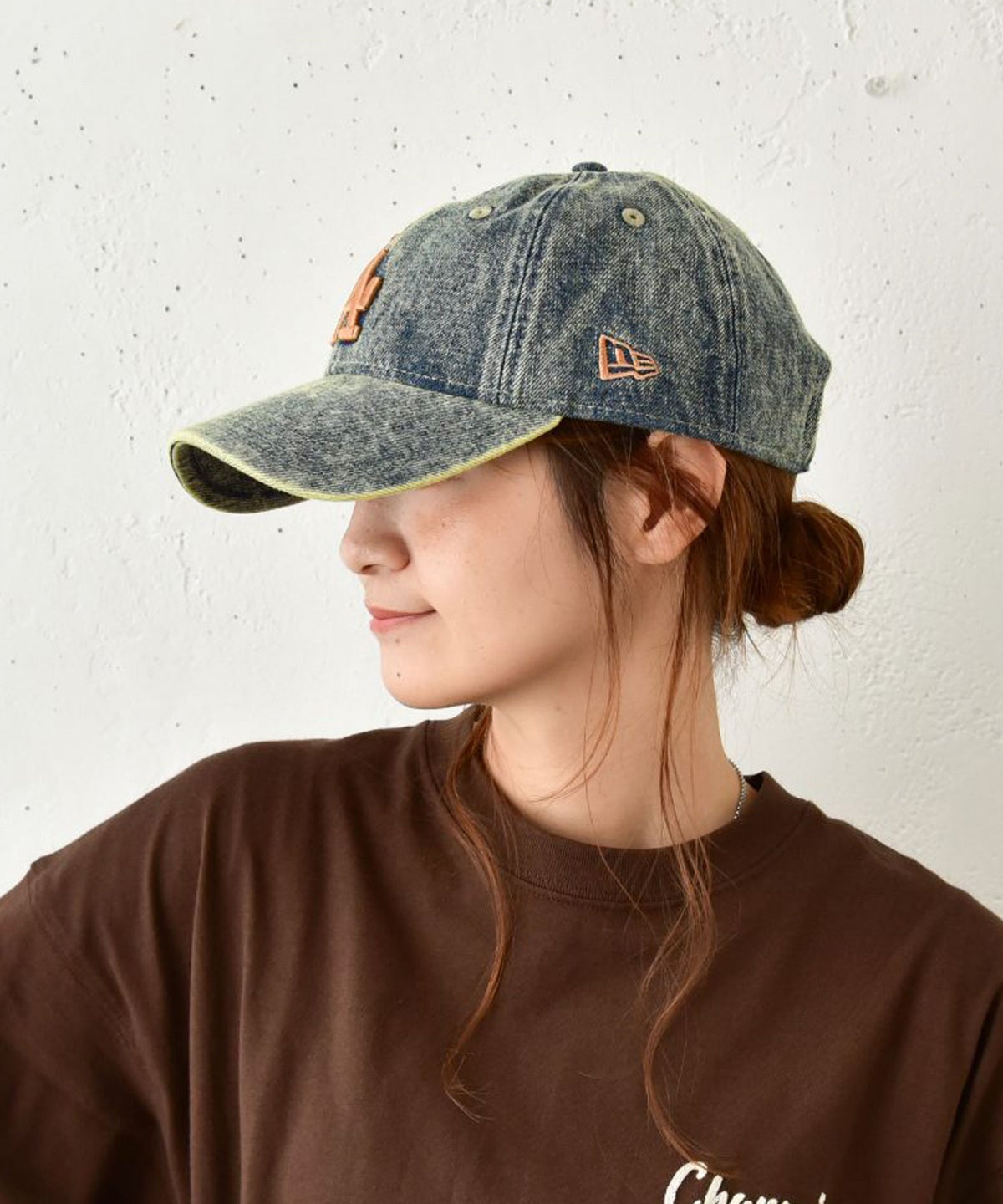 NEW ERA｜920 SADPAD OVER DYE DENIM NVY　(ロゴキャップ) [[15137272]][C]