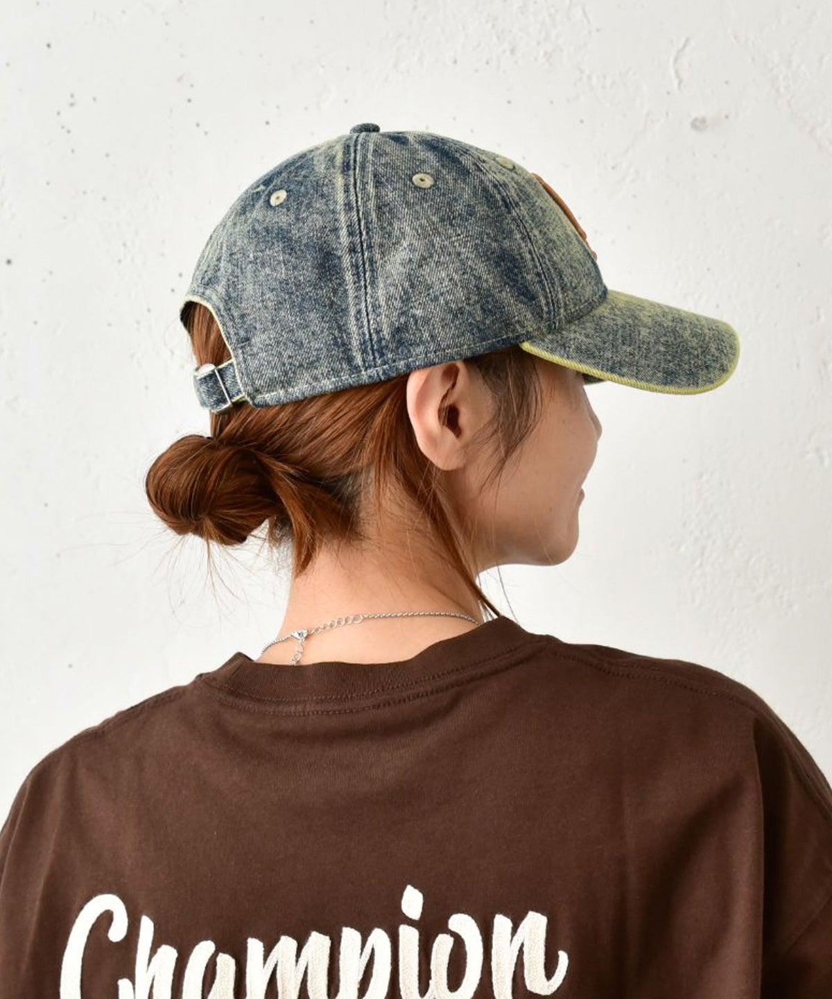 NEW ERA｜920 SADPAD OVER DYE DENIM NVY　(ロゴキャップ) [[15137272]][C]