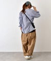  DENIM&DUNGAREE｜ロンドンストライプ ラクガキシャツ [[22680107]][C]