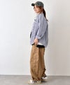  DENIM&DUNGAREE｜ロンドンストライプ ラクガキシャツ [[22680107]][C]