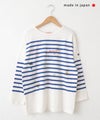 DENIM&DUNGAREE｜テンジクボーダーPTラクガキL/S TEE [[22680418]][C]