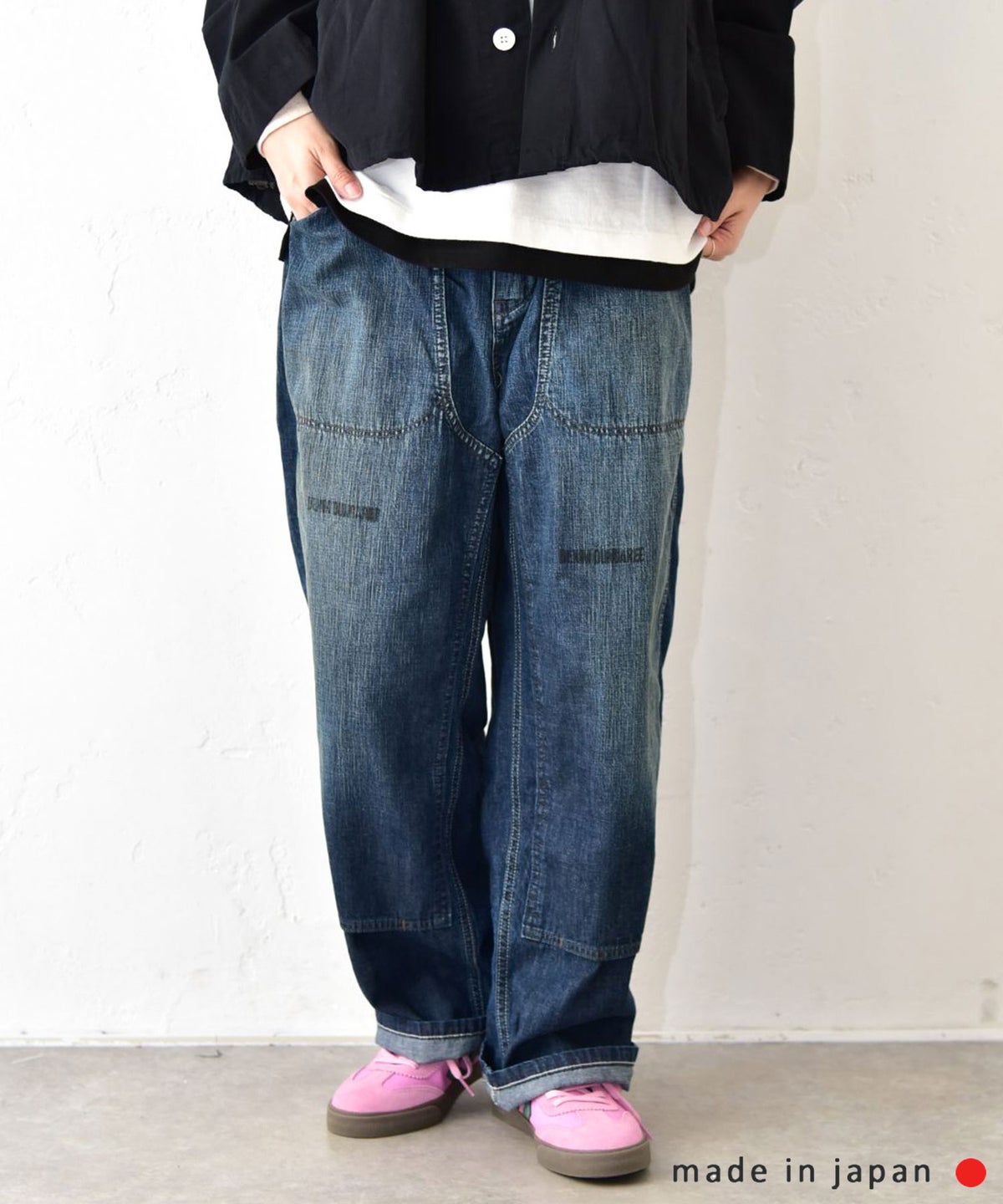 DENIM&DUNGAREE｜8OZデニムレイヤードPN [[22680603]][C]