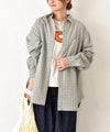 Gives a sense of fullment｜Plaid shirt [[662325]][C]