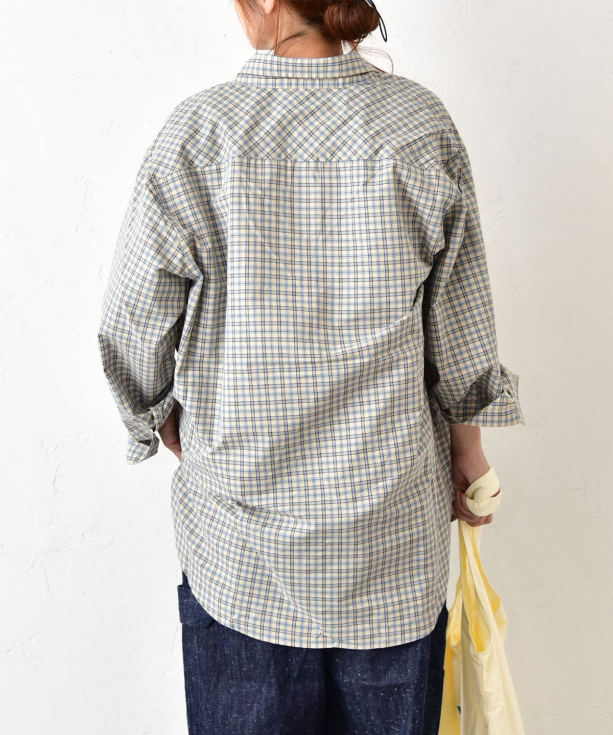 Gives a sense of fullment｜Plaid shirt [[662325]][C]