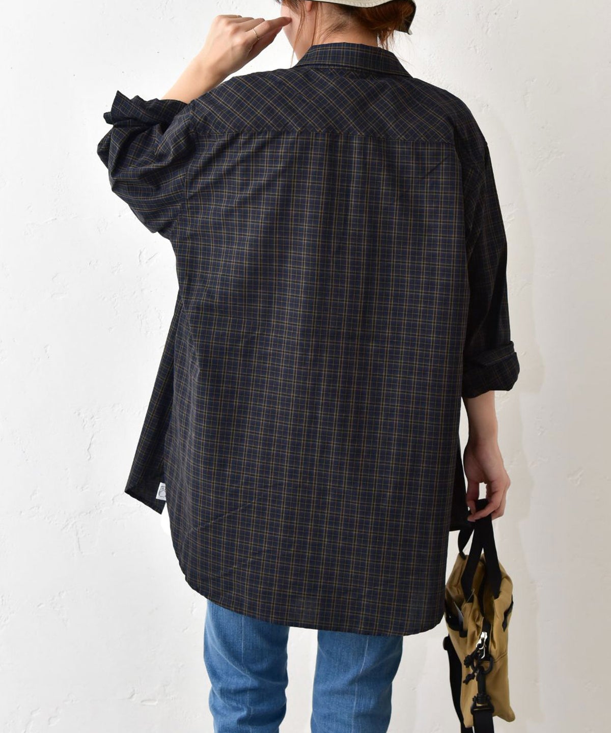 Gives a sense of fullment｜Plaid shirt [[662325]][C]