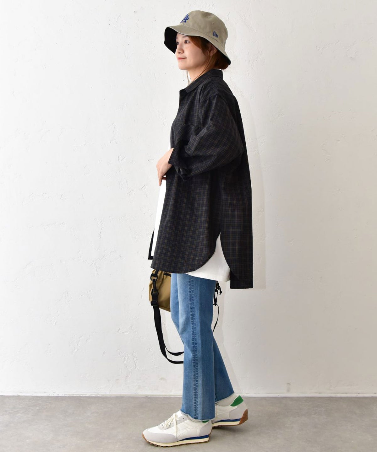 Gives a sense of fullment｜Plaid shirt [[662325]][C]