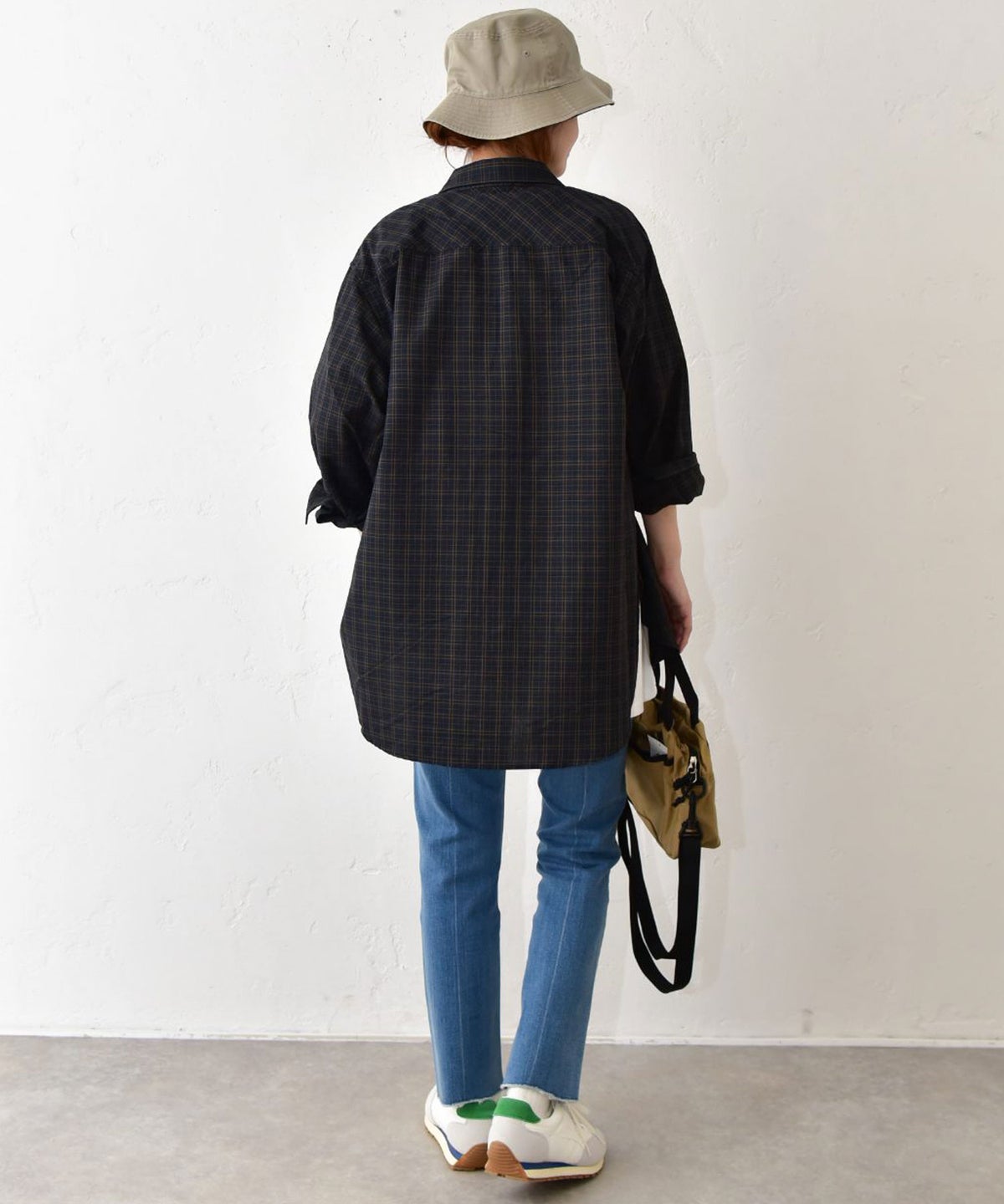 Gives a sense of fullment｜Plaid shirt [[662325]][C]