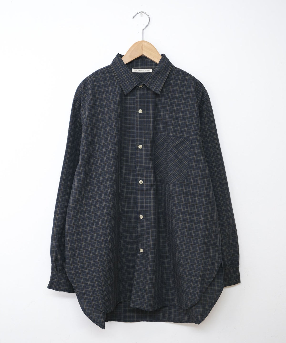 Gives a sense of fullment｜Plaid shirt [[662325]][C]