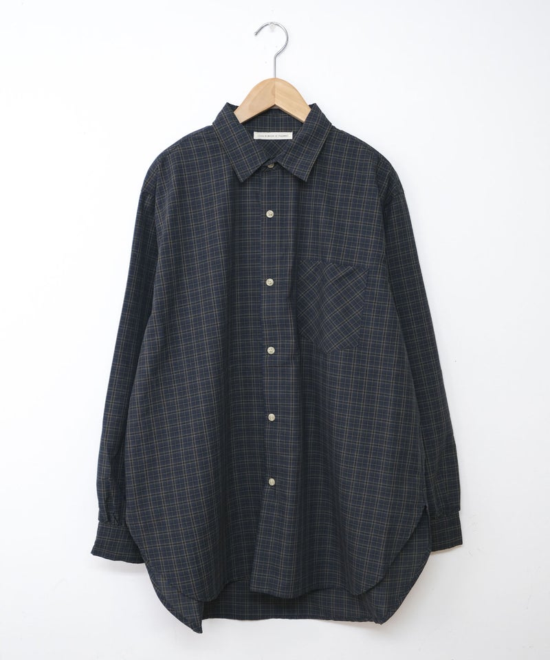 Gives a sense of fullment｜Plaid shirt [[662325]][C]