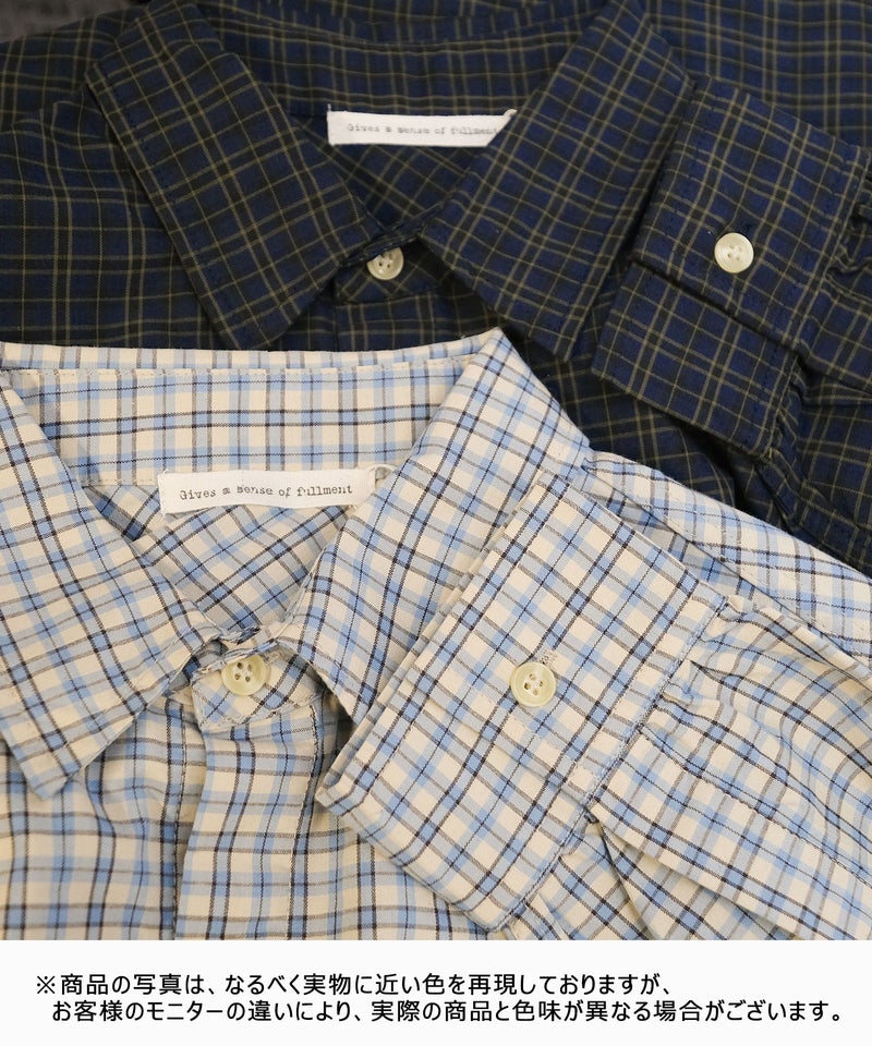 Gives a sense of fullment｜Plaid shirt [[662325]][C] | ma28 ONLINE 