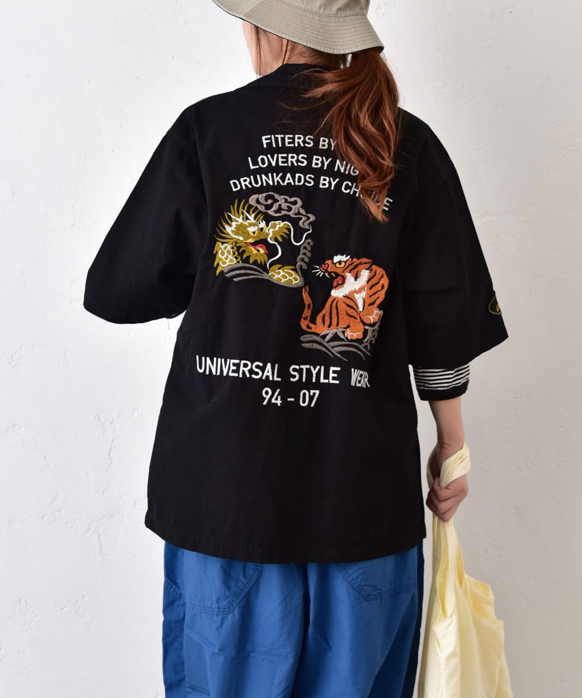 Gives a sense of fullment｜Souvenir fatig shirt [[662023]][C]
