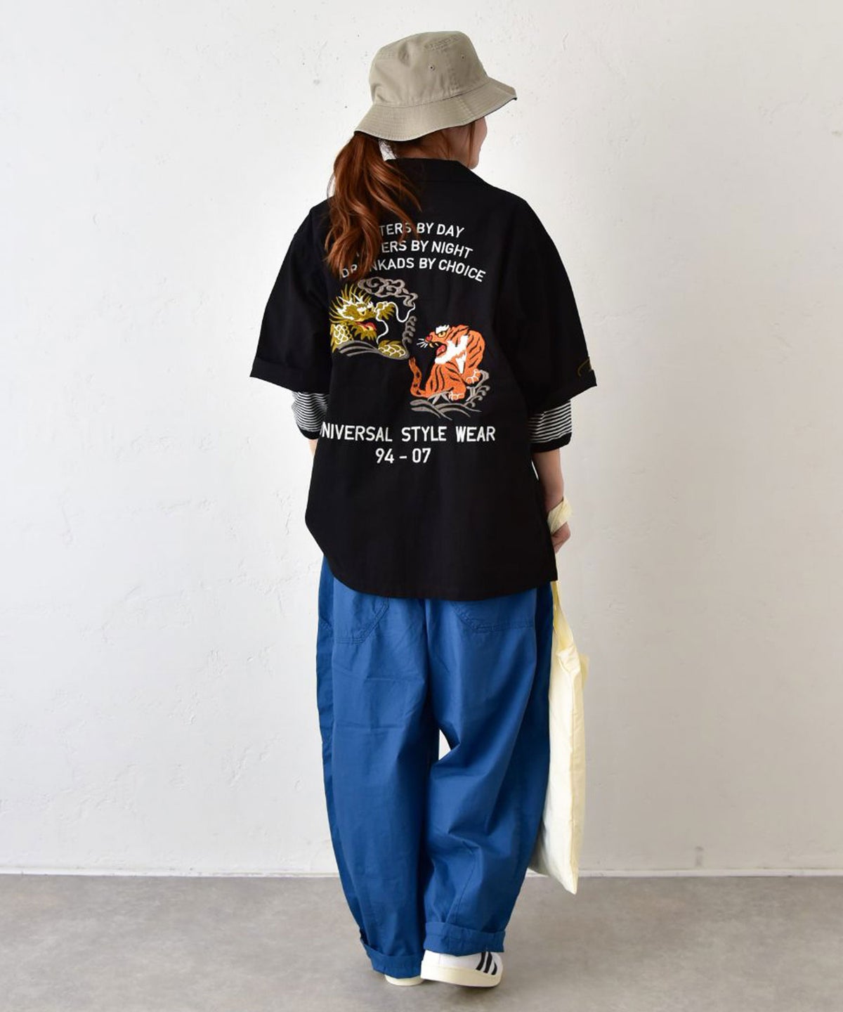 Gives a sense of fullment｜Souvenir fatig shirt [[662023]][C]
