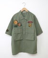 Gives a sense of fullment｜Souvenir fatig shirt [[662023]][C]