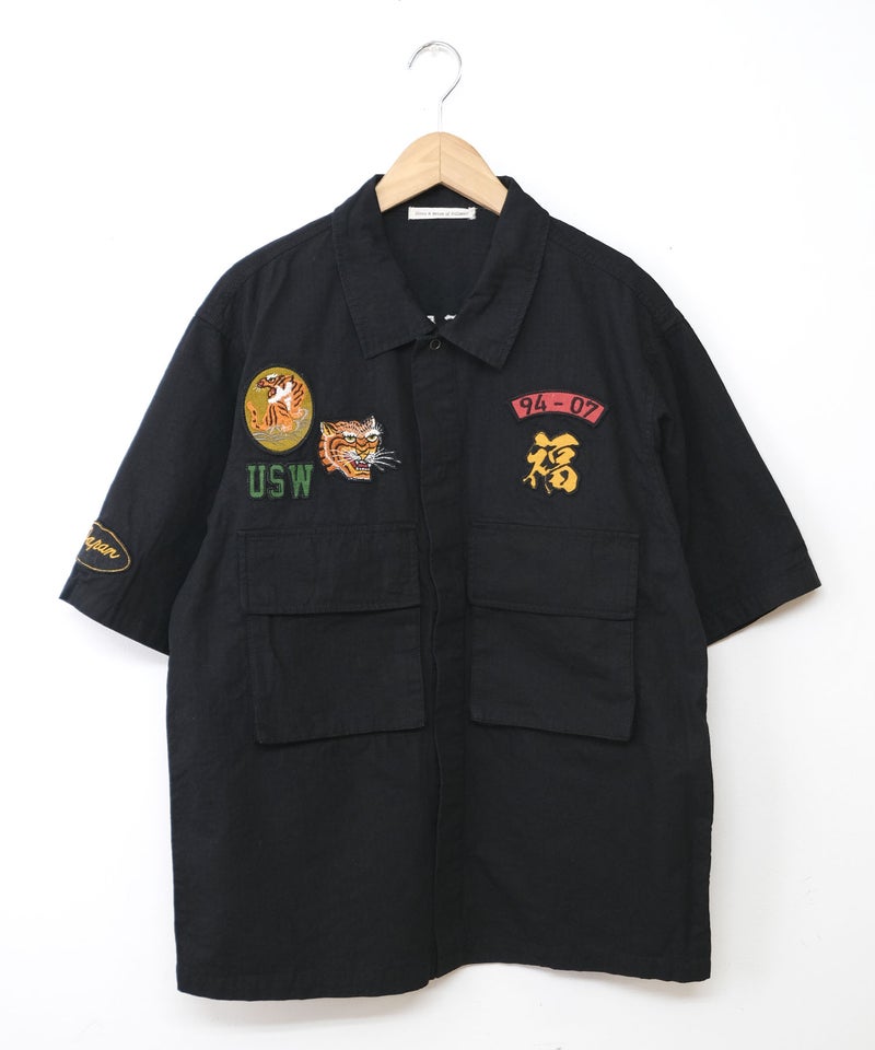 Gives a sense of fullment｜Souvenir fatig shirt [[662023]][C]