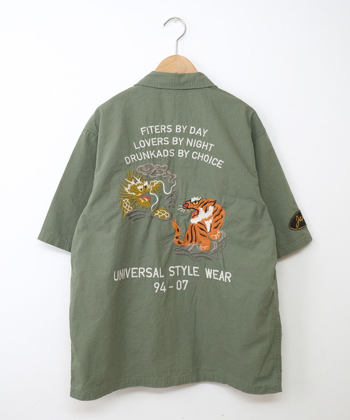 Gives a sense of fullment｜Souvenir fatig shirt [[662023]][C]